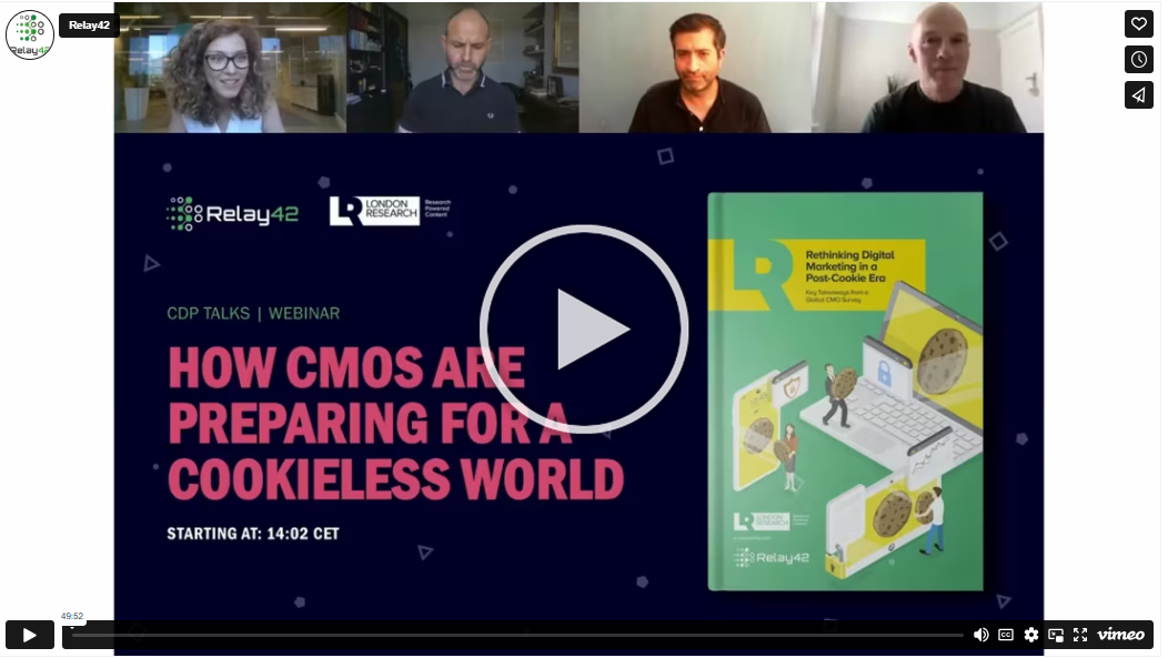 Video: Webinar recording: How CMOs are preparing for a cookieless future