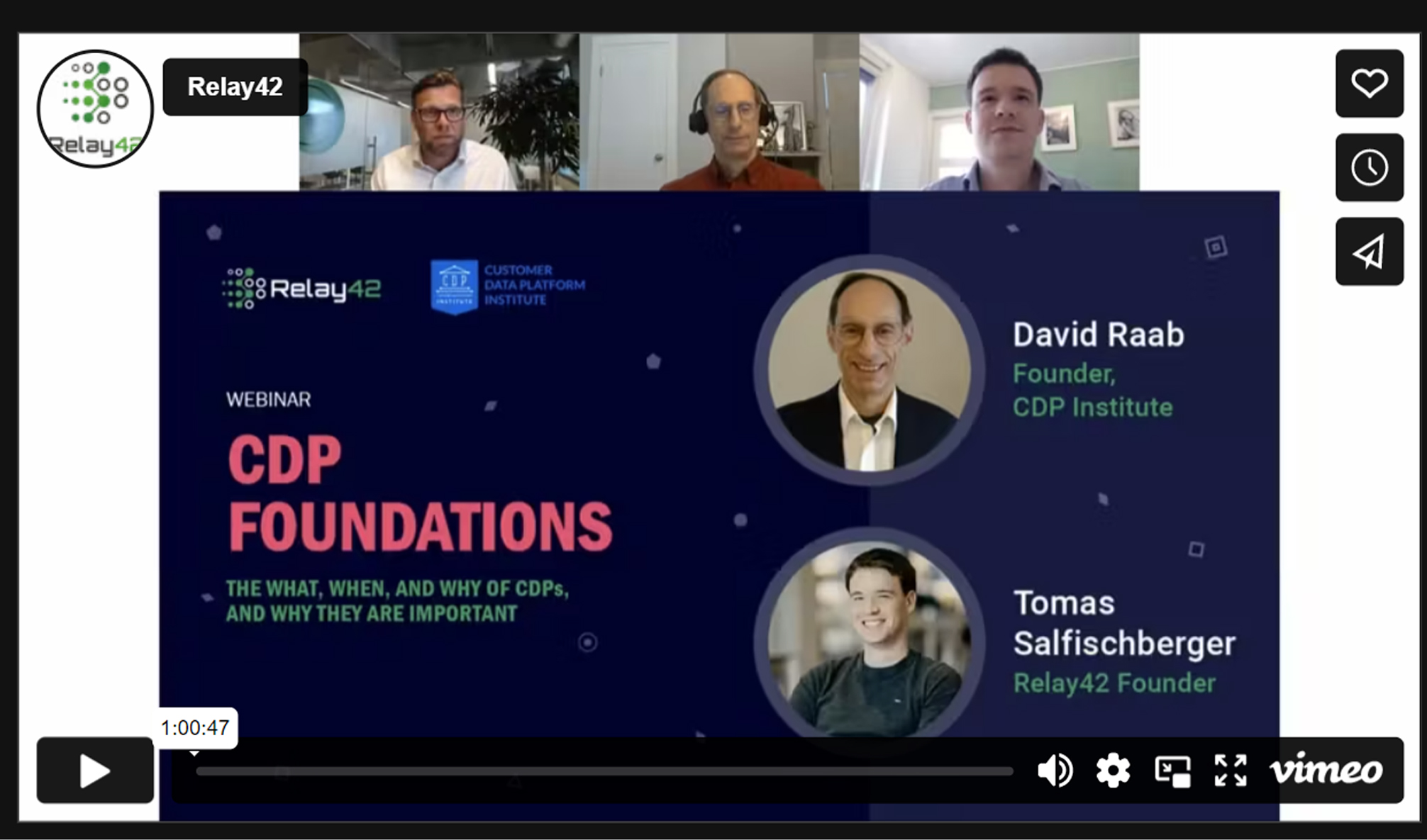 Video: Video: CDP Foundations Webinar